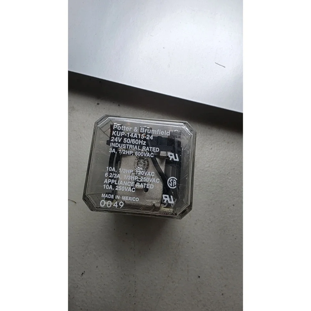 Potter & Brumfield KUP-14A15-24 Relay, 24V, 50/60Hz